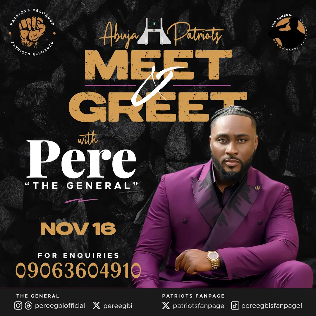 Pere Abuja Meet & Greet