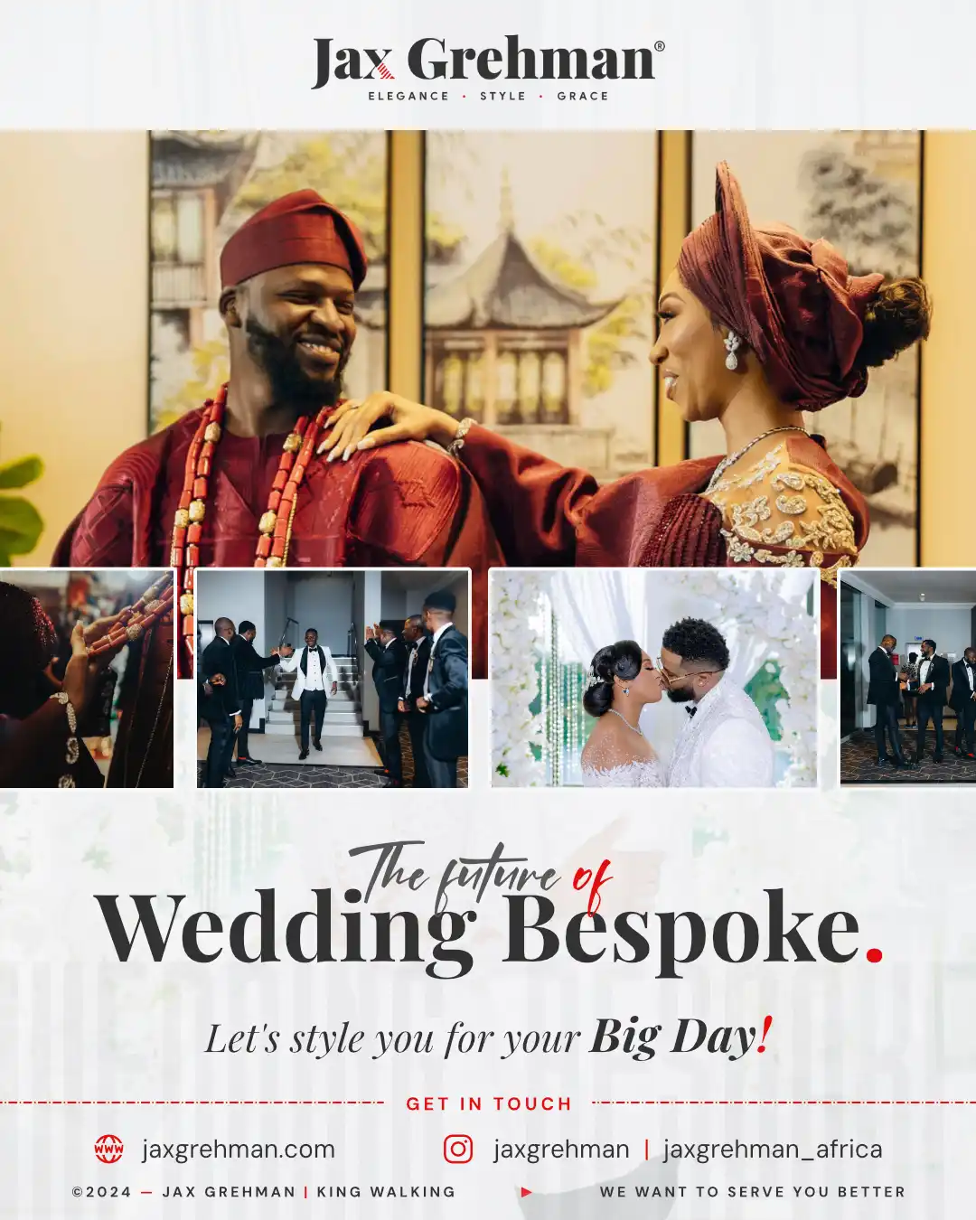 Jax Grehman Wedding Bespoke