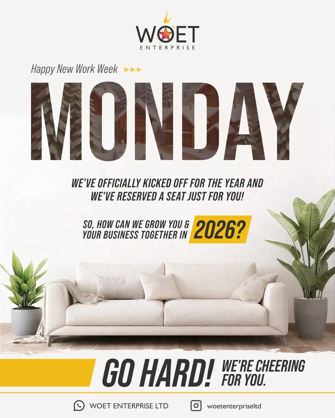 WOET Enterprise Ltd. Monday